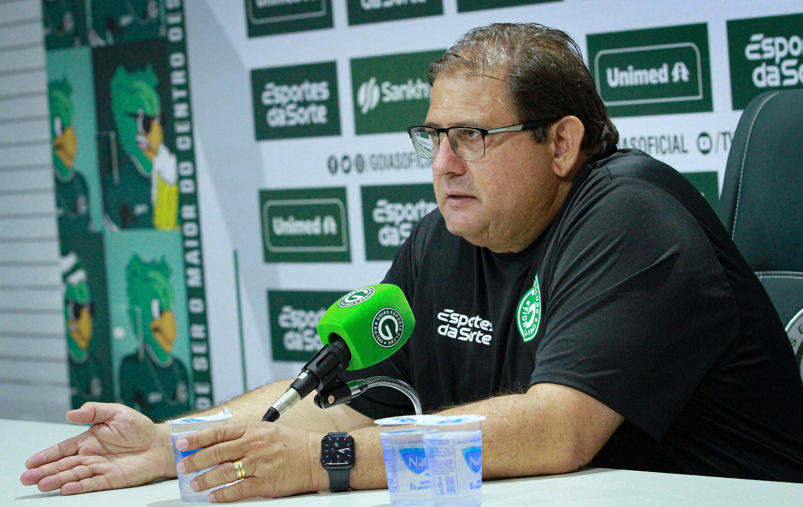 Para Guto Ferreira, time precisa ser mais competitivo para reverter vantagem do Cuiabá na Copa Verde e ser campeão goiano (Foto: Rosiron Rodrigues/Goiás EC)