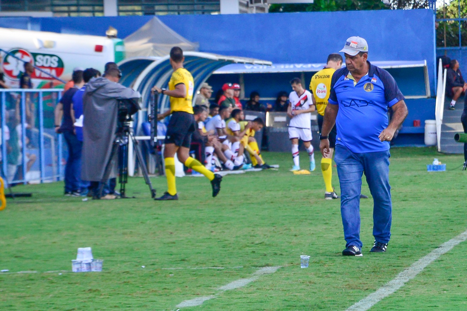 A Aparecidense, de Moacir Júnior, terminou o Goiano na terceira colocação e se classificou para a Copa do Brasil de 2024 | Foto: Wigor Vieira/AA Aparecidense