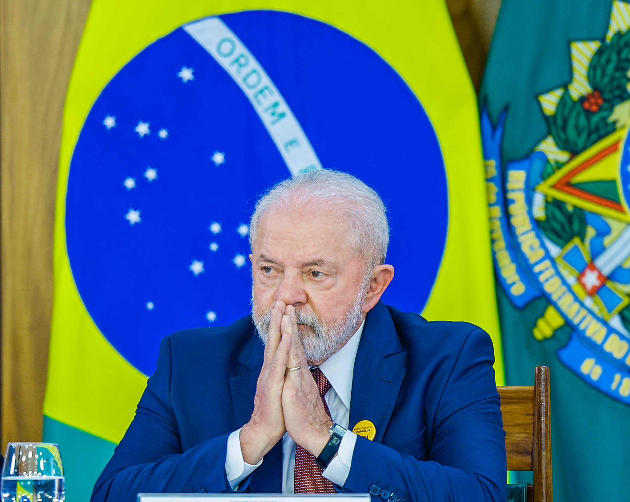 Ao menos três ministros estão se reunindo com o presidente. | Foto: Planalto