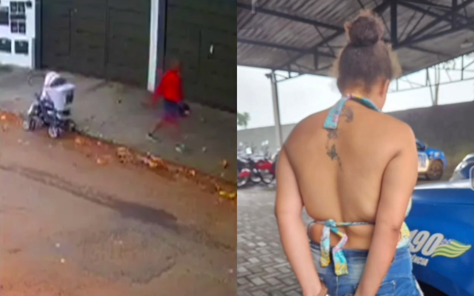 A criança de apenas 40 dias foi encaminhada para o Hospital Estadual da Criança e do Adolescente e sendo a acompanhada pelo Conselho Tutelar | Foto: Montagem/O Hoje