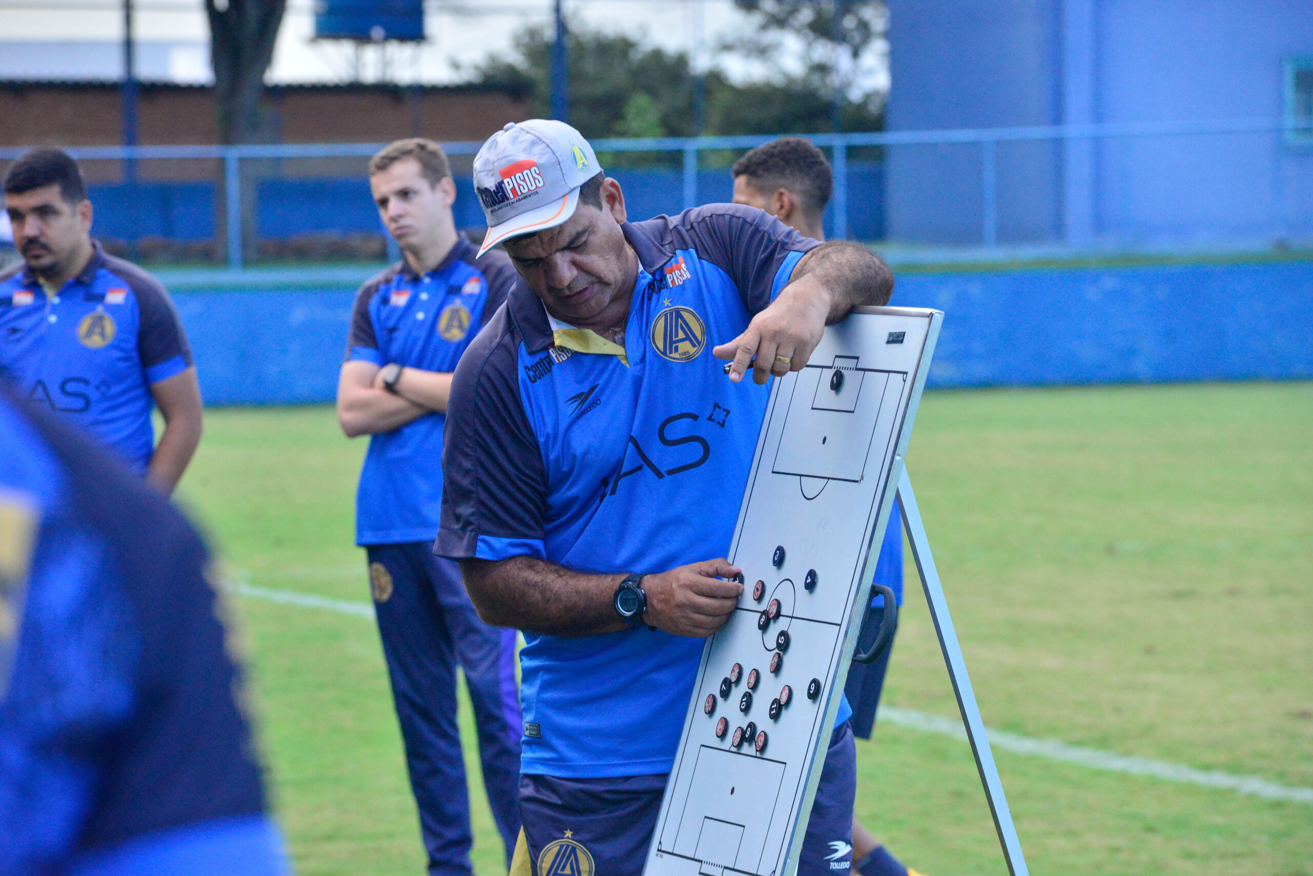 Moacir Júnior acredita que, até a estreia na Terceirona, o Camaleão pode melhorar muito | Foto; Wigor Vieira/AA Aparecidense