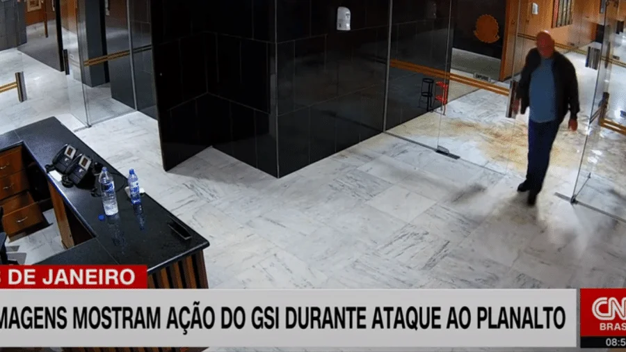 As imagens foram obtidas e divulgadas pela CNN Brasil. | Foto: Reprodução/CNN