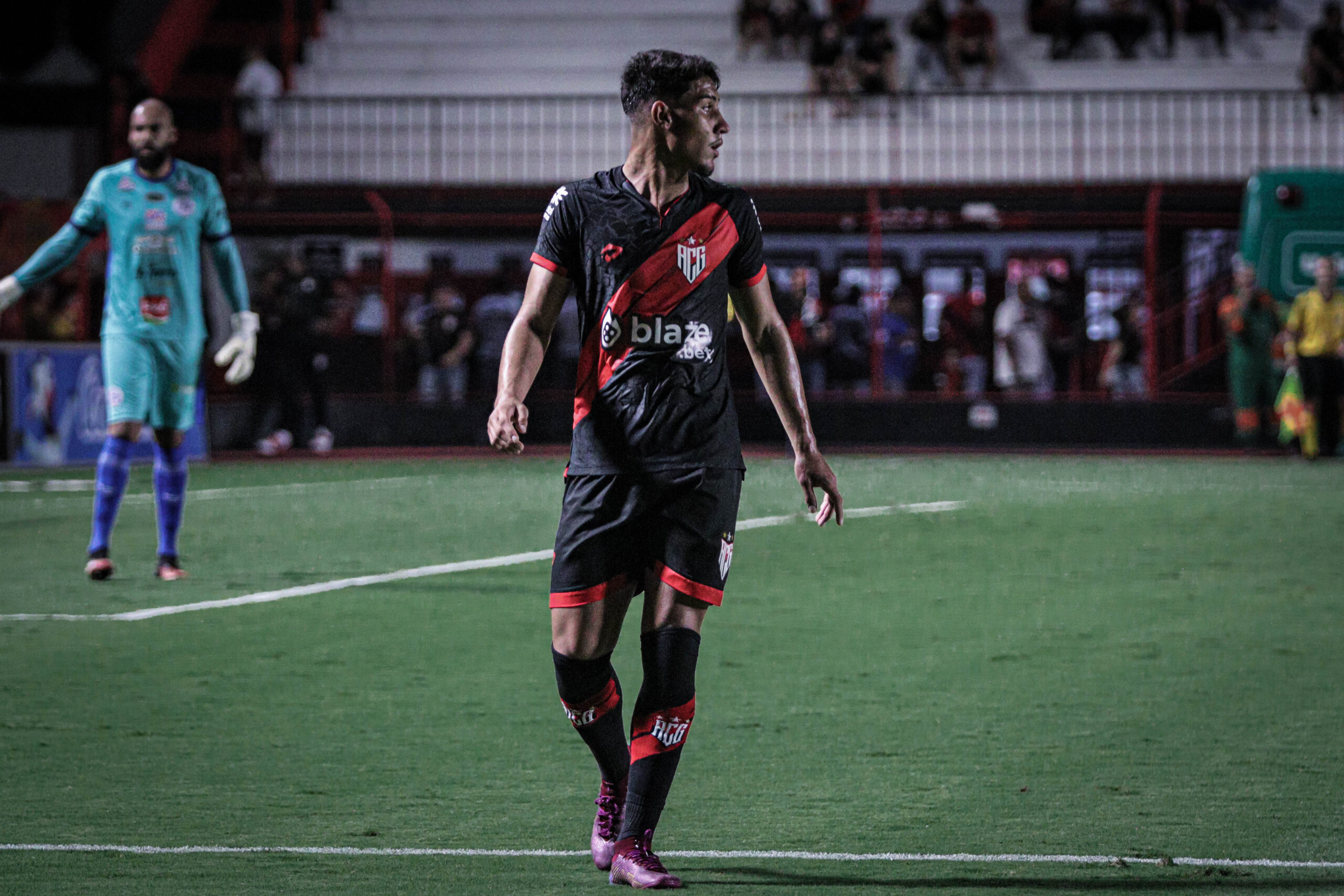 Em 2023, centroavante de 18 anos, assinalou quatro gols e ainda contribuiu com uma assistência (Foto: Divulgação Assessoria)