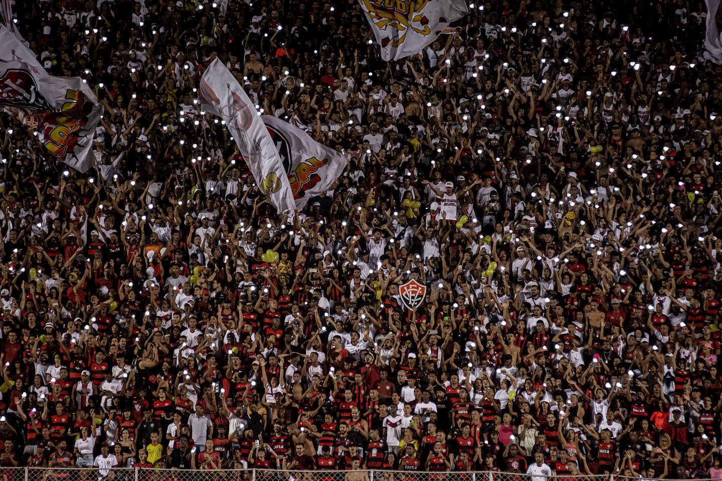 No Barradão, Atlético-GO almeja encerrar a escrita negativa diante do Vitória para manter sequência positiva na Série B (Foto: Comunicação EC Vitória)