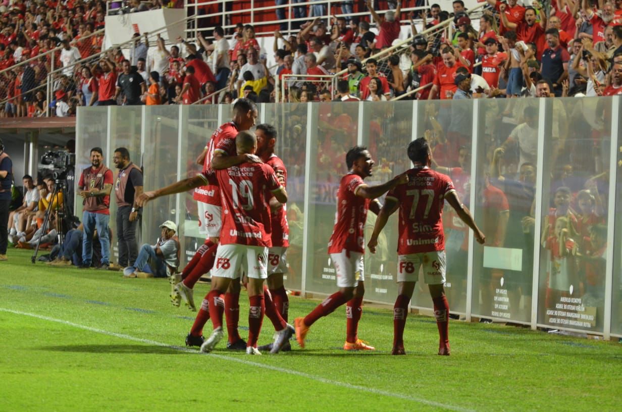 No Estádio Onésio Brasileiro Alvarenga, o Vila Nova bateu o Juventude por 1 a 0 | Foto: Afonso Cardoso