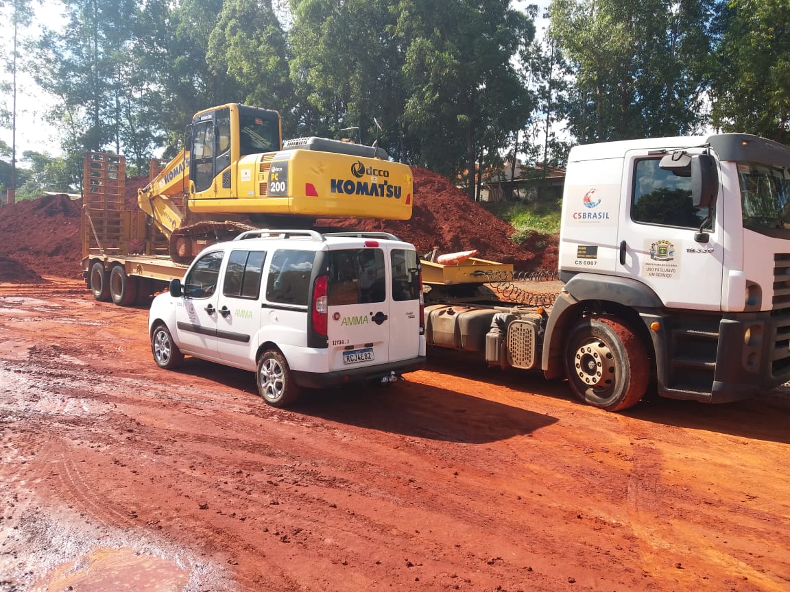 Auditores fiscais da Agência Municipal de Meio Ambiente (Amma) constataram início da construção de condomínio fechado quando aplicaram multa de R$ 15 mil para prestadora de serviços e de R$ 30 mil para empresa contratante das obras