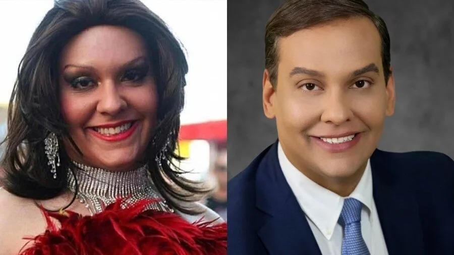 Filho de brasileiros e ex-drag queen, George se entregou à polícia e enfrenta 13 acusações por crimes como fraude eletrônica, furto de fundos públicos e mentir da Câmara dos Deputados | Fotos: Reprodução