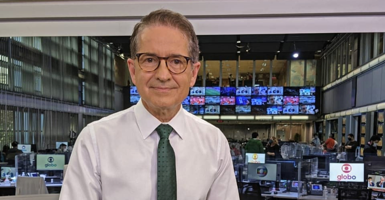 Jornalista Carlos Tramontina. Créditos: Instagram