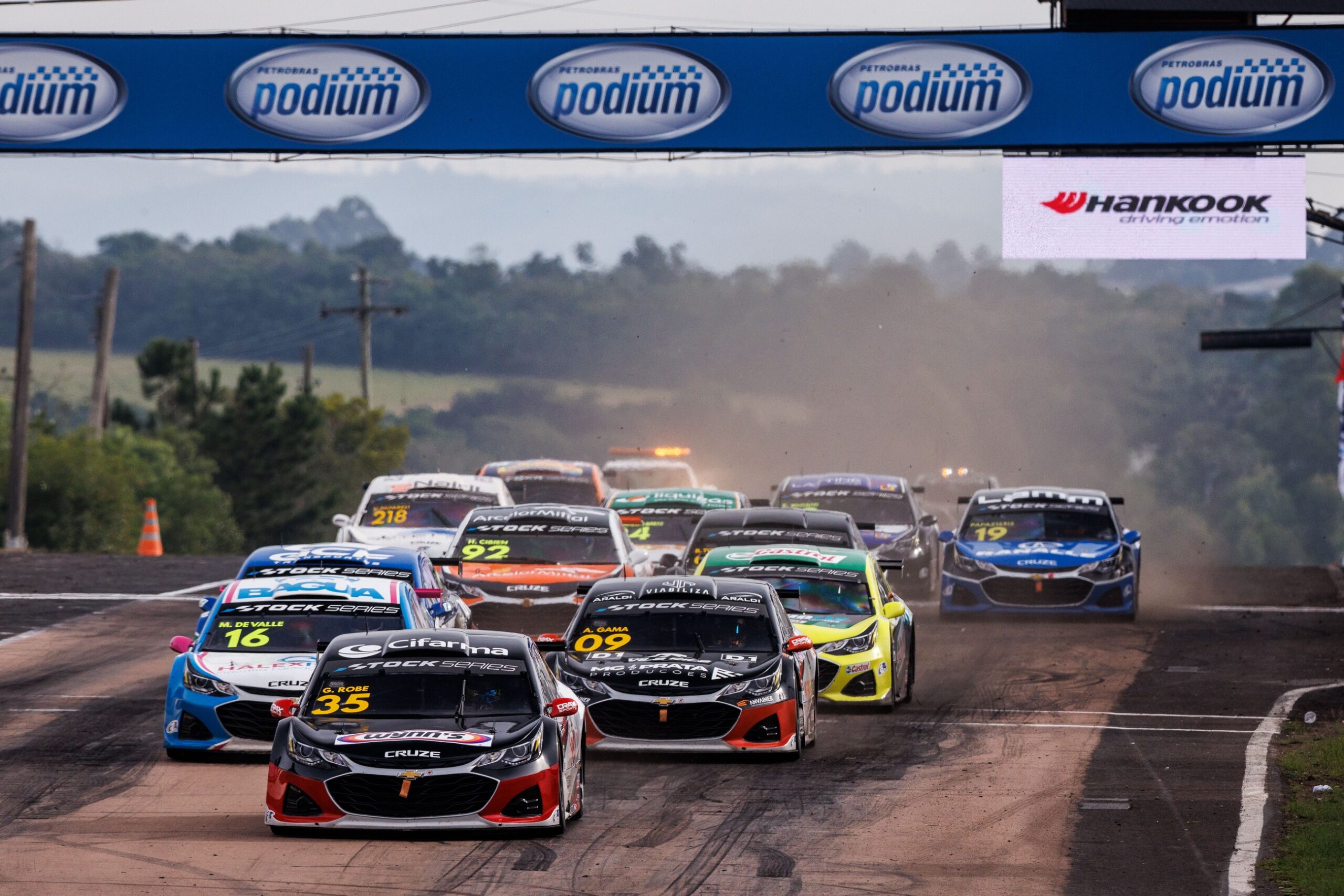 A última vez que a categoria de acesso correu em Cascavel foi em 2019 (Foto: Marcelo Machado de Melo / Stock Car)