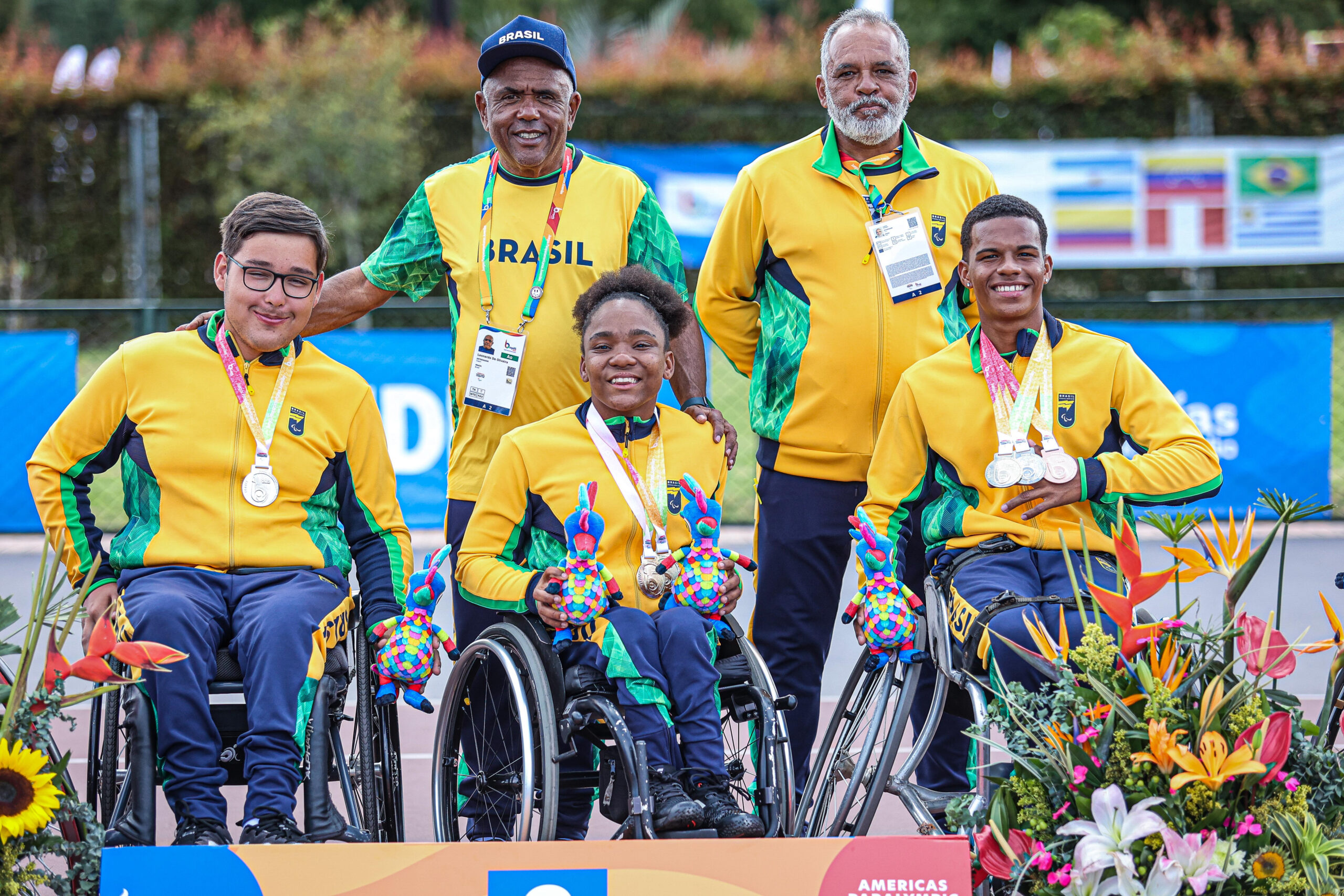 A participação do tênis na cadeira de rodas nos Jogos Parapan-Americanos de Jovens rendeu quatro medalhas (Foto: Wander Roberto/CPB)