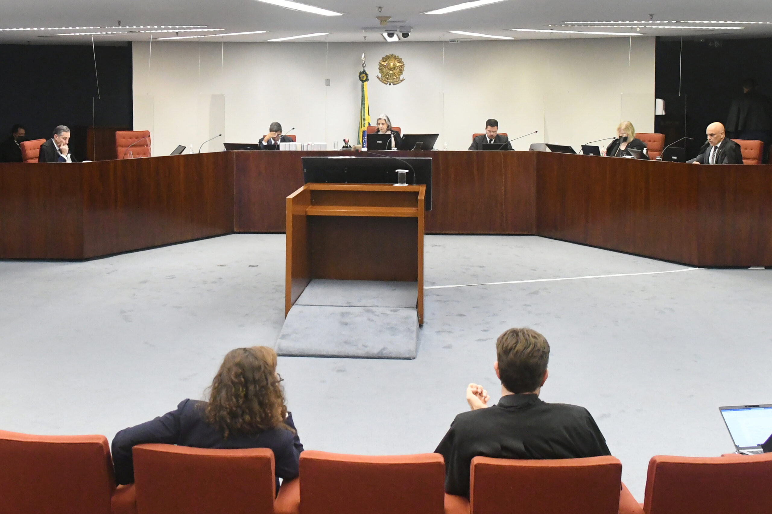 Os cinco ministros da Primeira Turma votaram pelo arquivamento. | Foto: STF