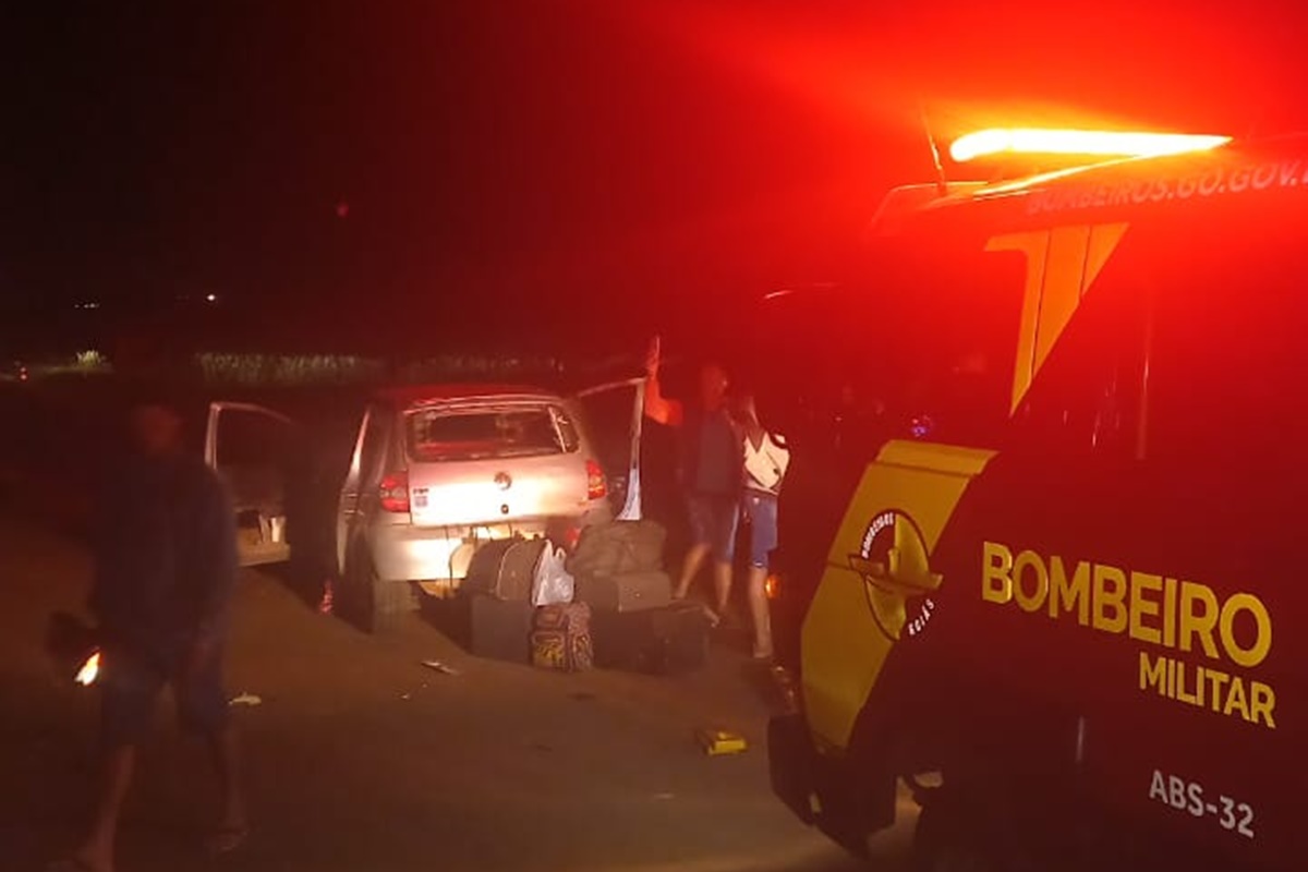 Acidente na GO-341, em Mineiros, tem nove vítimas com um morte