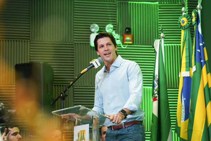 Vice-governador esteve na solenidade em que foram anunciados novos investimentos do grupo português EDP, que adquiriu a Celg T em 2021 | Foto: Reprodução