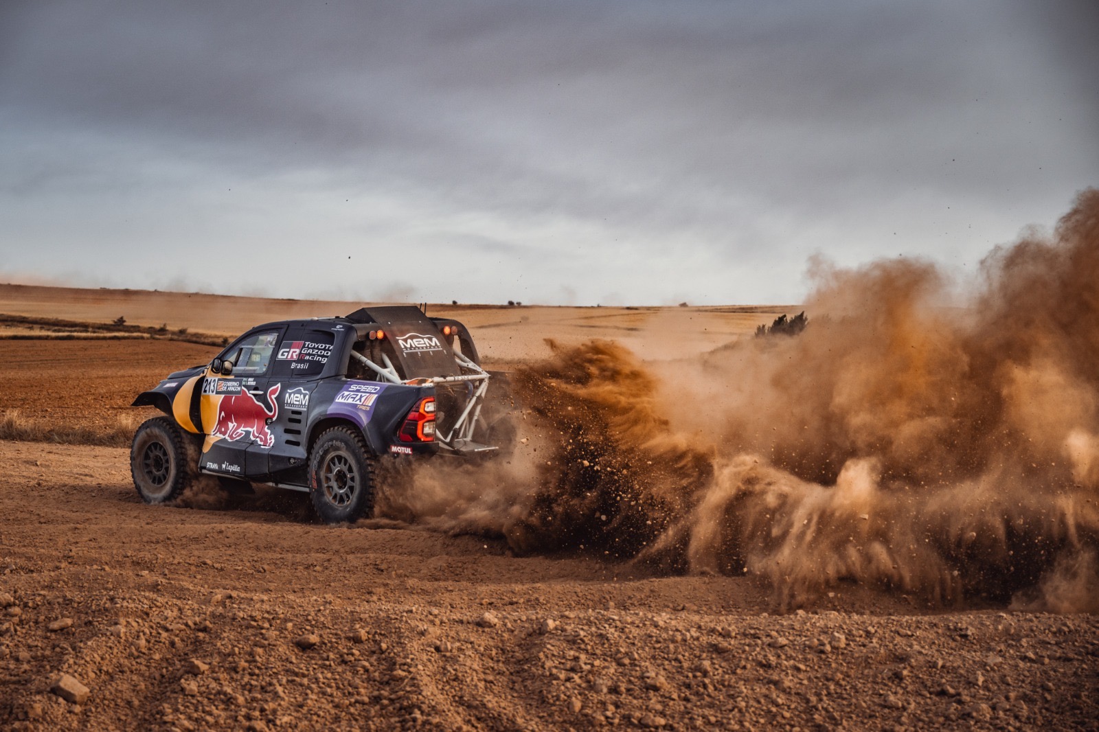 Próximo desafio dos brasileiros será o Rally dos Sertões, em agosto | Foto: Red Bull Pool Content