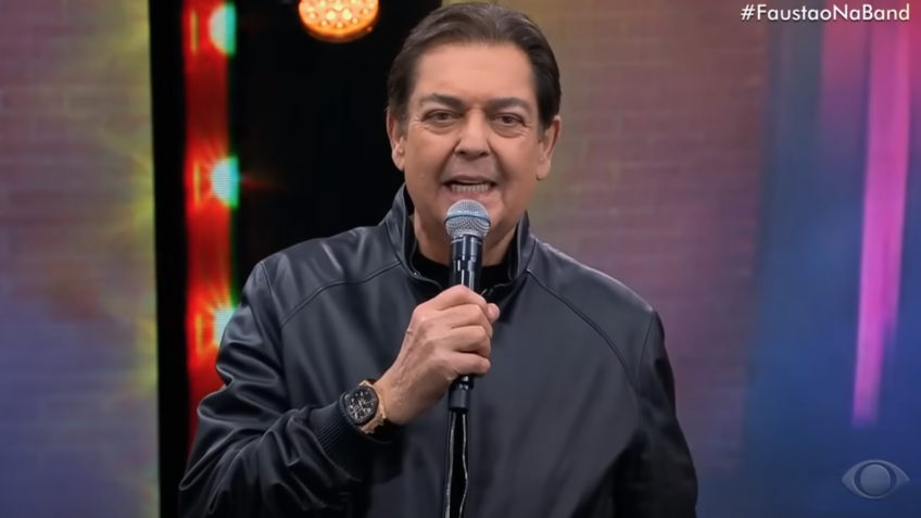 Faustão enfrentou um transplante cardíaco no último domingo (27) após sofrer uma insuficiência cardíaca | Foto: Reprodução