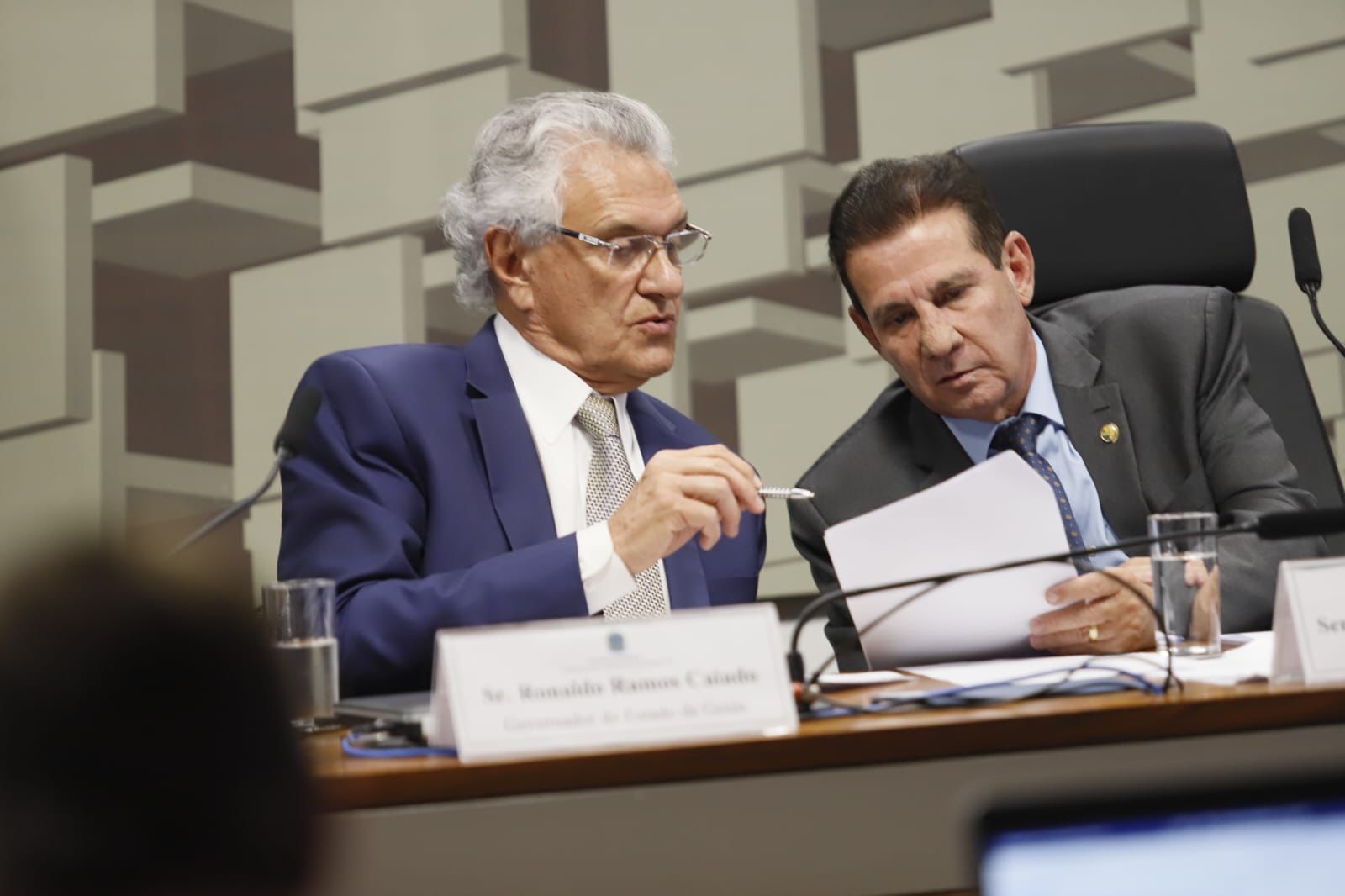 Vanderlan e Caiado terão conversa sobre 2024 | Foto: Lindomar Gomes