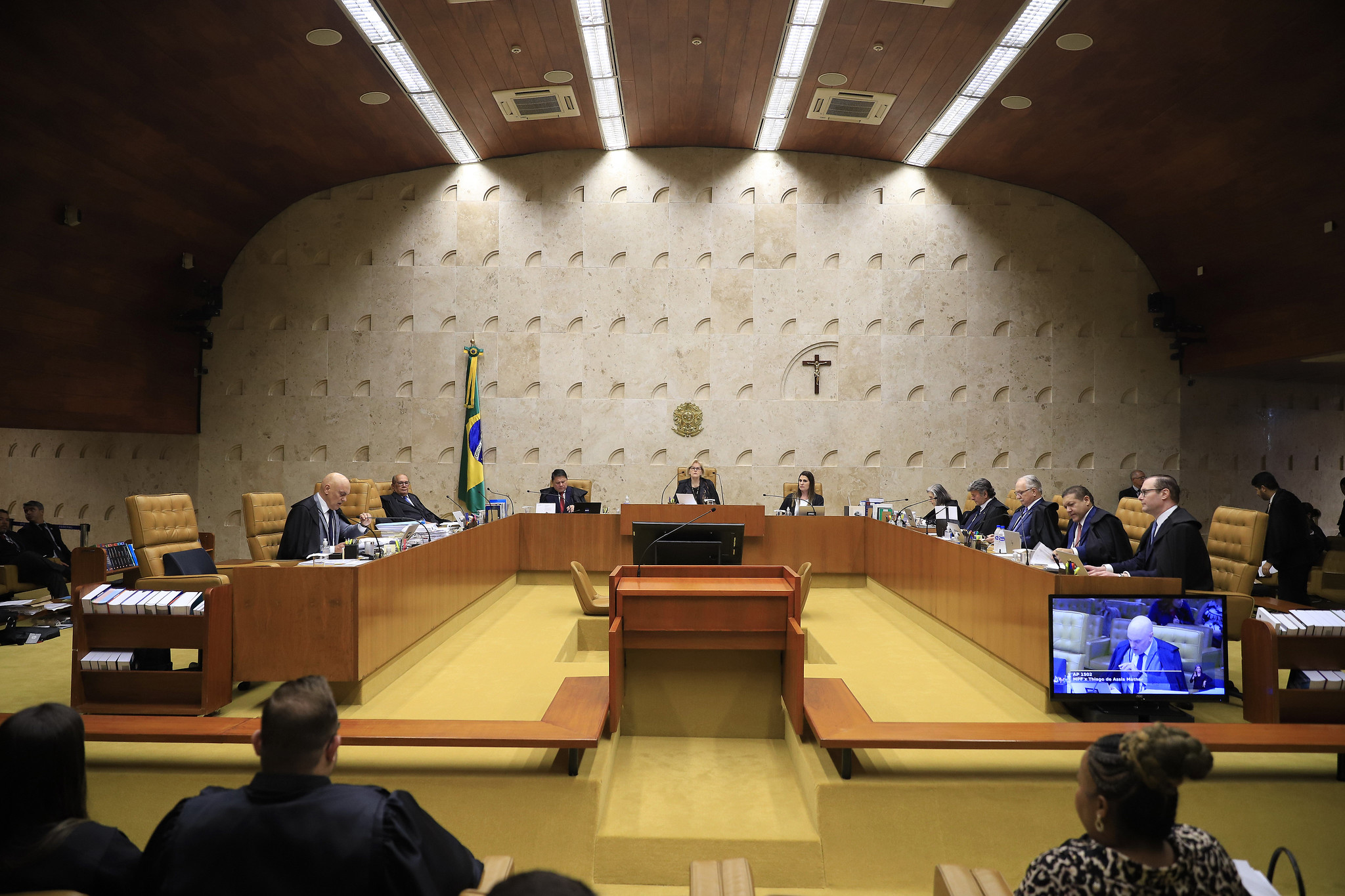 Acusado participou da depredação do Palácio do Planalto em janeiro. | Foto: STF