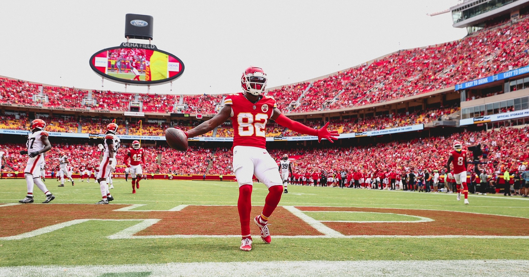 Temporada 2023/24 começa nesta quinta com os Chiefs em campo (Foto: Divulgação KC Chiefs)