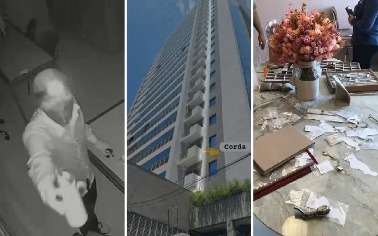 Os suspeitos foram identificados por meio de imagens de câmeras de segurança da região | Foto: Reprodução