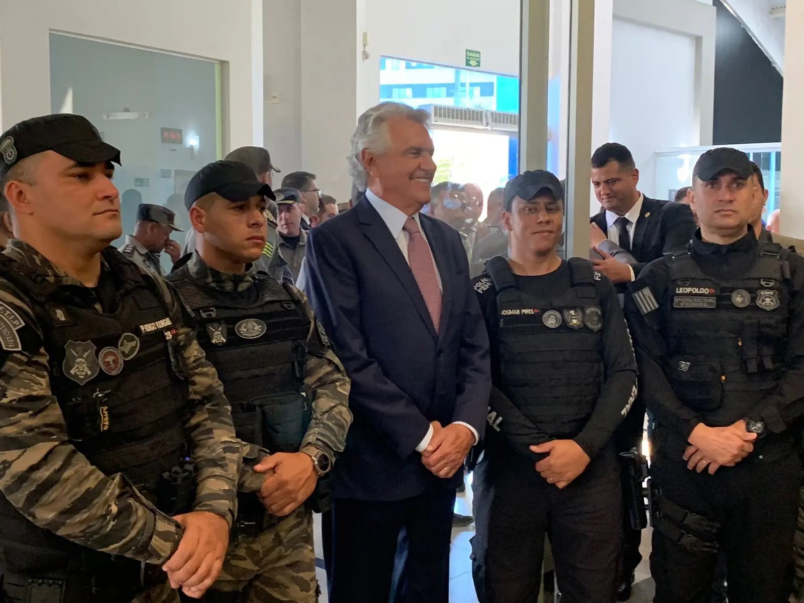 Chegando ao segundo ano do segundo mandato como governador de Goiás, Caiado dá ênfase a números pomposos na peça | Foto: Reprodução