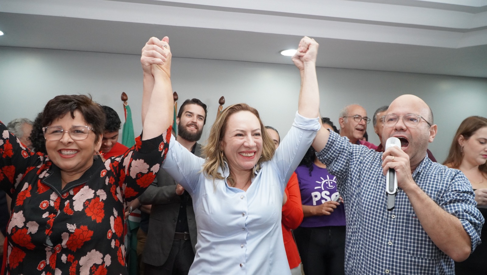Movimento para disputar a Prefeitura de Goiânia aglutina PV, PSOL e Rede em reedição local da frente ampla do presidente Lula | Foto: Divulgação/ Whidiney Corado