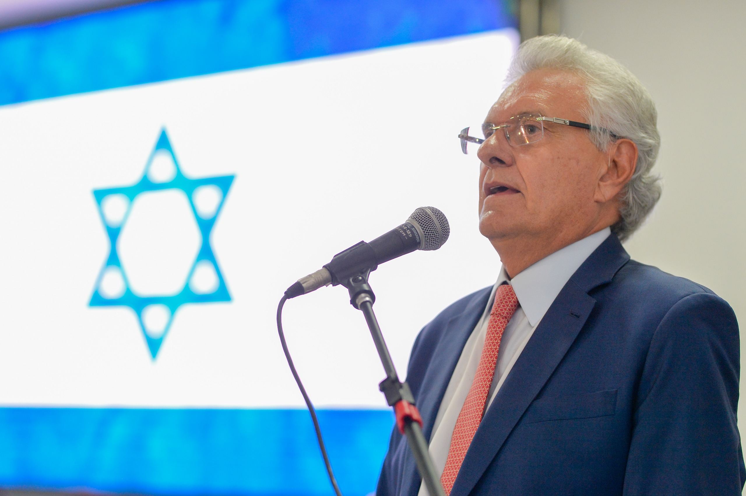 O HOJE apurou que Caiado deverá viajar a Israel acompanhado do tenente-coronel da Polícia Militar Rodrigo Hebert Corrêa, ajudante de ordens do governador | Foto: Divulgação/Secom Goiás