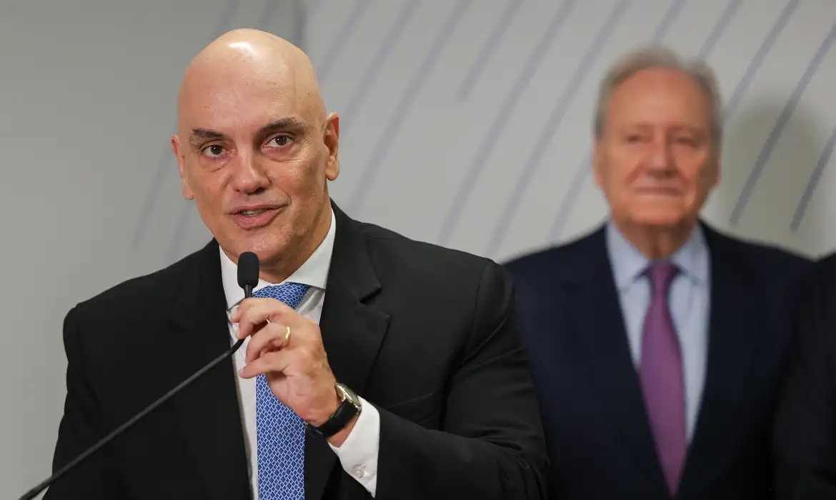 Moraes incluiu Musk na lista de investigados no inquérito das milícias digitais, do qual é relator | Foto: Reprodução/Agência Brasil