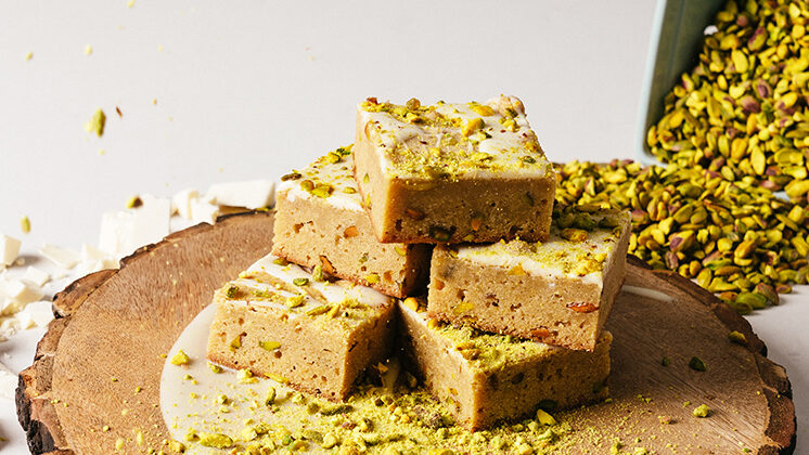 Pistachio White Chocolate Blondie 2 1 edited