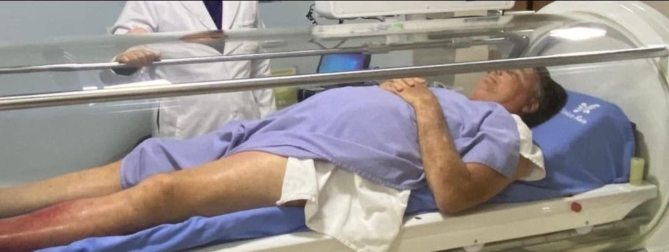 Jair Bolsonaro hospitalizado | Foto: Reprodução/Redes Sociais