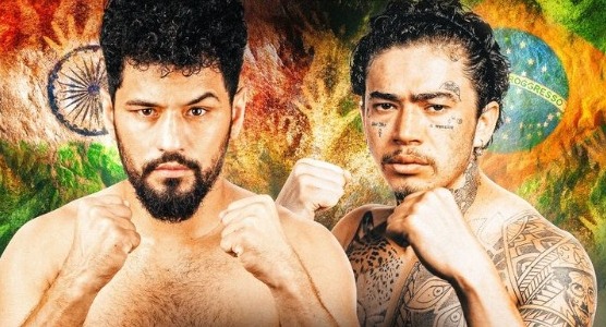Imagem promocional da Netflix para a luta de Whindersson contra Goyat. Reprodução/Instagram/Netflix