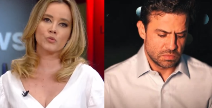 Jornalista Natuza Nery e Coach Pablo Marçal. Imagem: Reprodução