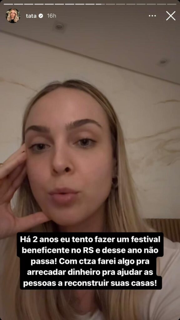 Luisa Sonza, Tata Estaniecki, Whindersson Nunes: famosos se mobilizam em prol da tragédia do Rio Grande do Sul