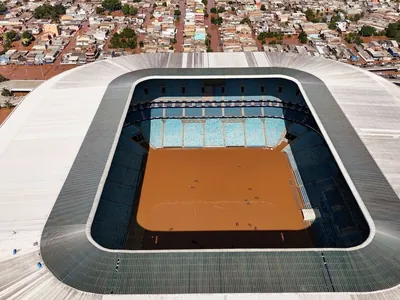 arena do gremio alagada em porto alegre