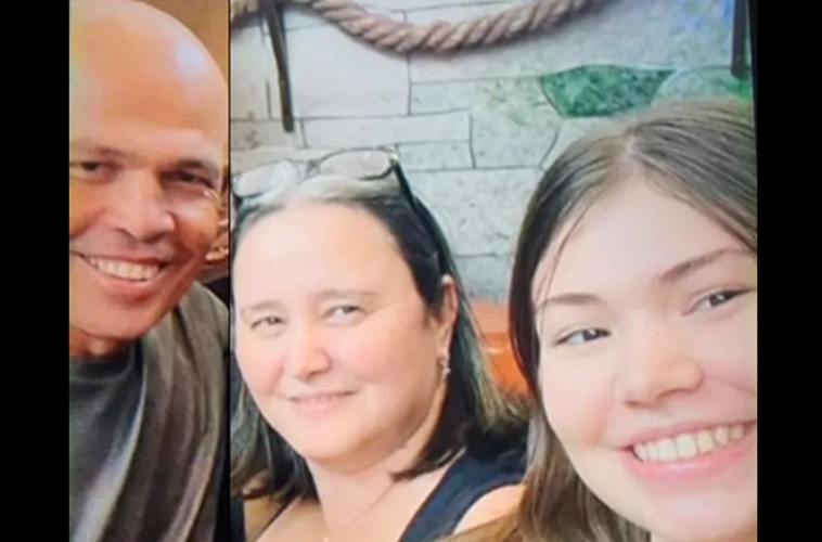 Isac Tavares Santos, de 57 anos, Solange Aparecida Gomes, de 50 anos, e Letícia Gomes Santos, de 16 anos I Foto: Reprodução