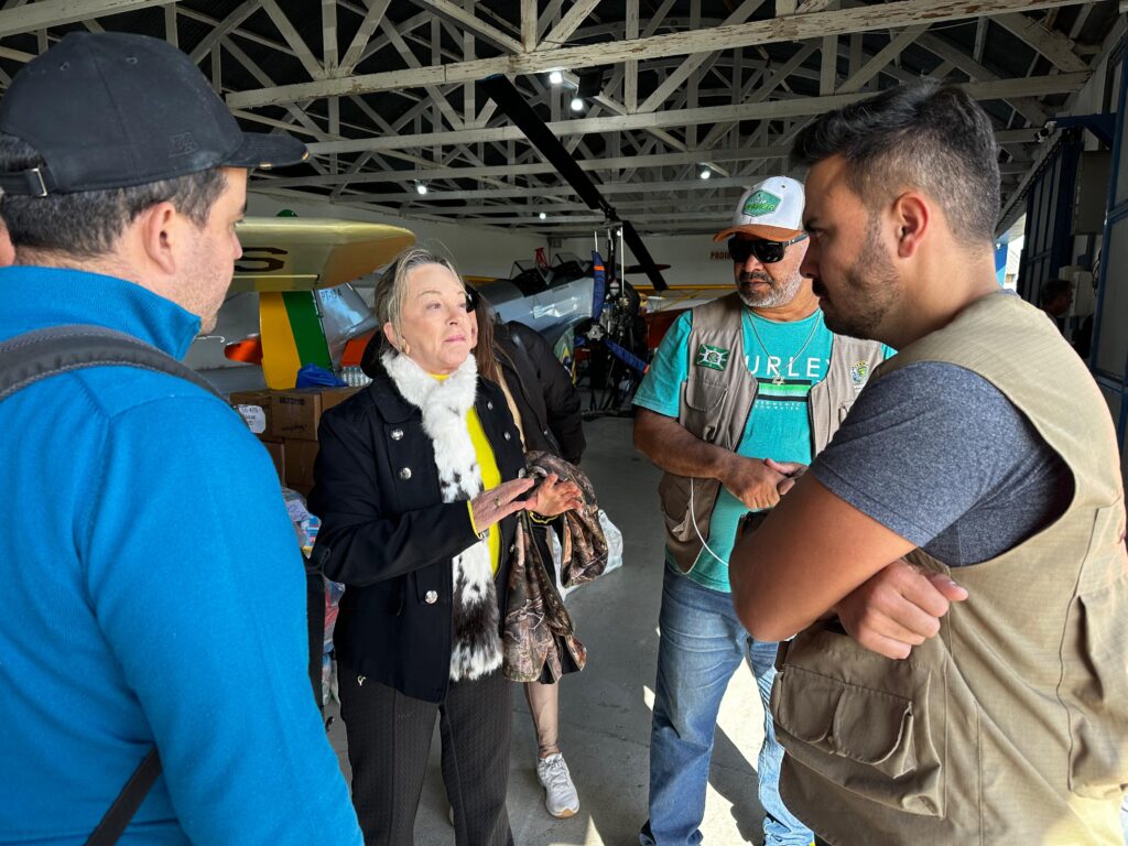 Deputada federal e presidente do PRD Goiás mobiliza resgate no RS