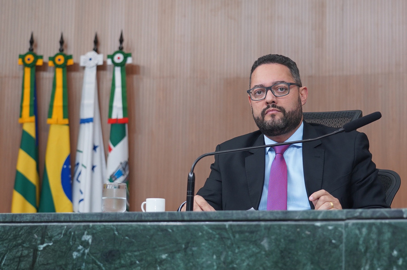 Deputado Estadual Virmondes Cruvinel. Foto: Maykon Cardoso/Assembleia Legislativa de Goiás