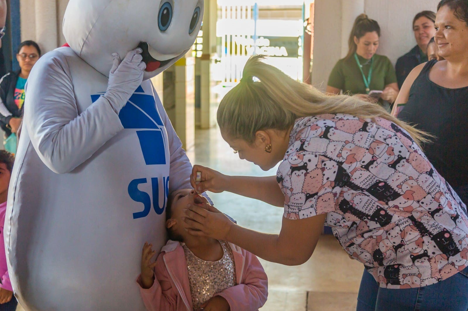 A cobertura vacinal da polio em Goiás, em 2023, foi de 78,92%; já em 2024 está em 79,42%. | Foto: Divulgação