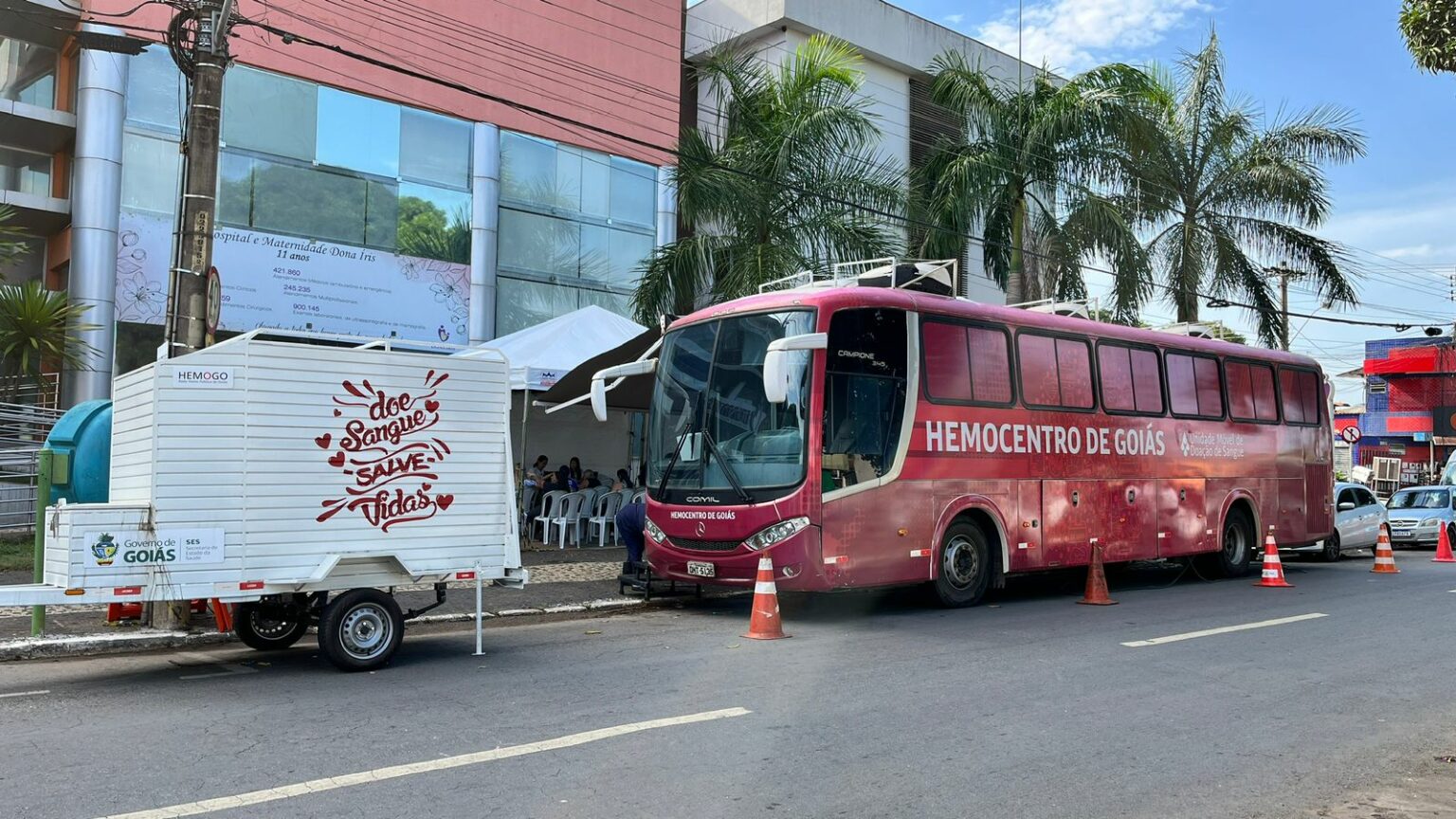Unidade da Prefeitura de Goiânia se junta à campanha nacional de incentivo à doação de sangue, Junho Vermelho. | Foto: Divulgação