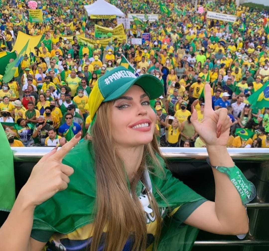 Pâmela foi casada com o ex-governador da Paraíba, Ricardo Coutinho (PT). | Foto: Reprodução