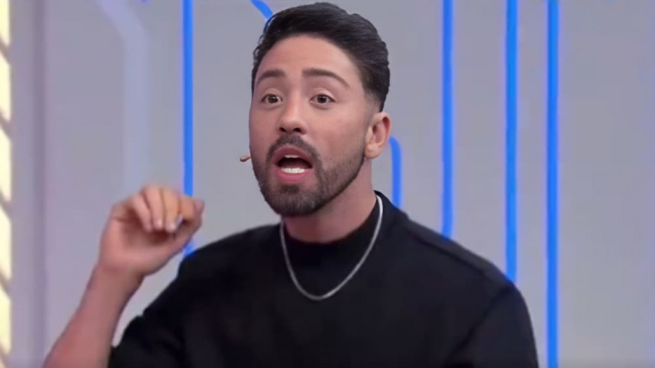 Influenciador foi interrompido. Foto: Reprodução/ SBT