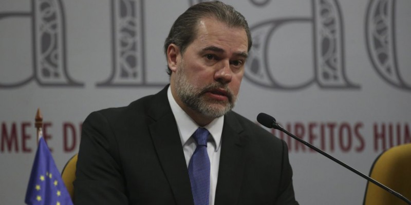 Presidente do STF, Dias Toffoli, na abertura do Fórum de Governadores (Foto: Divulgação/Antônio Cruz/ Agência Brasil) 