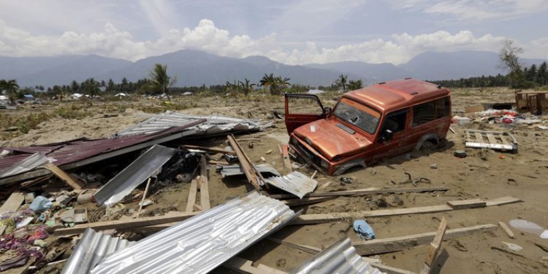  Destruição em Palu, cidade da Indonésia com maior número de mortos