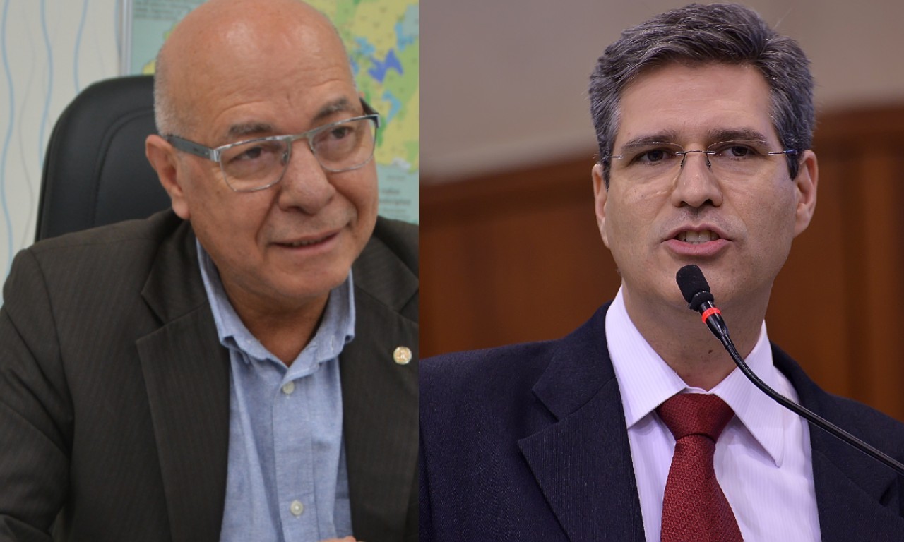 Os parlamentares Francisco Júnior (PSD) e Professor Alcides (PP) estão dentro de uma lista de políticos envolvidos em esquema de desvio de verba. | Foto: Reprodução