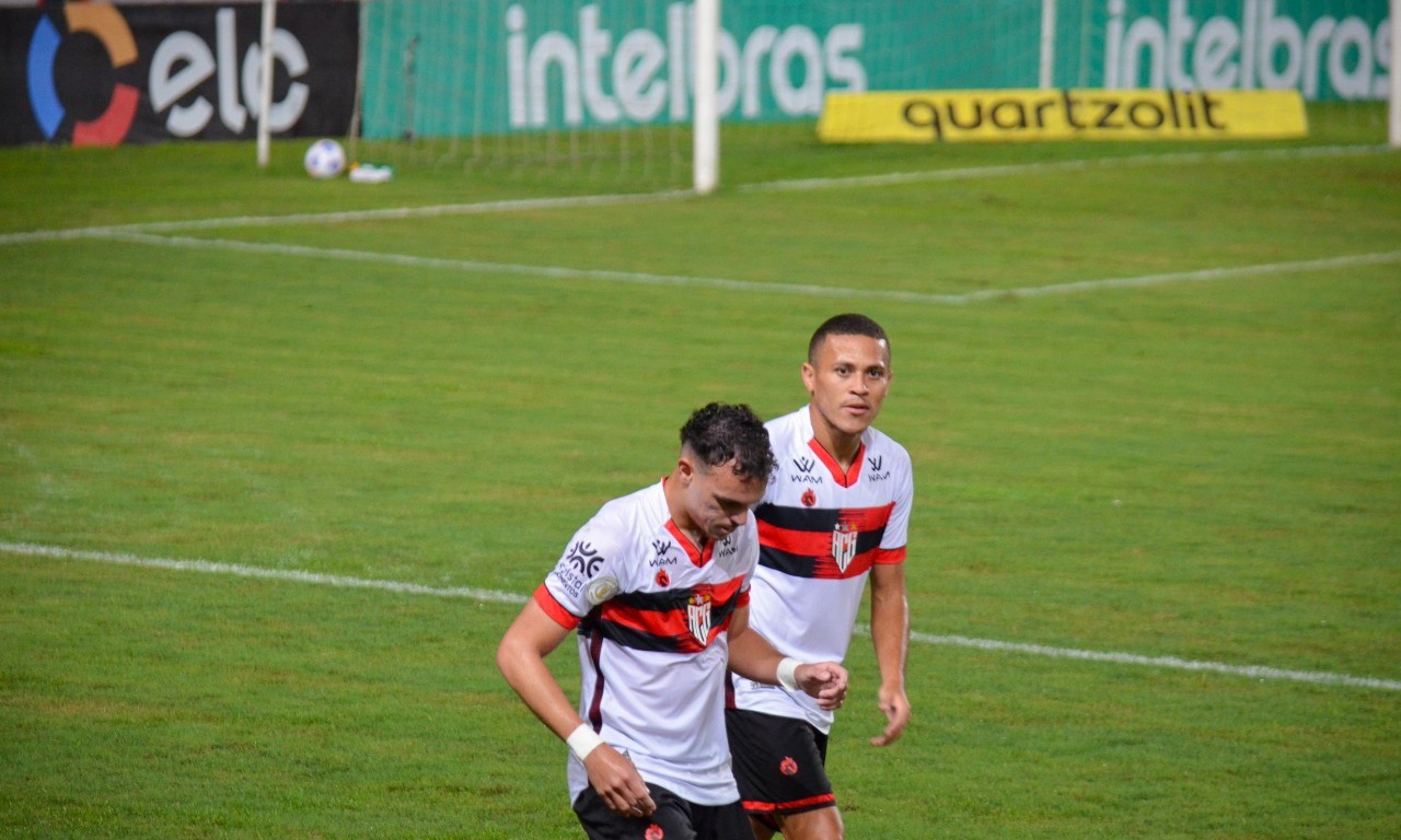 Danilo Gomes e João Paulo marcaram os gols da vitória do rubro-negro goiano pela Copa do Brasil | Foto: Comunicação/ACG