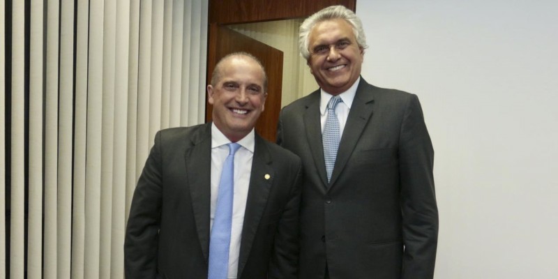 Ronaldo Caiado já manteve o primeiro contato com o futuro ministro-chefe da Casa Civil, Onyx Lorenzoni, o primeiro auxiliar escolhido por Jair Bolsonaro