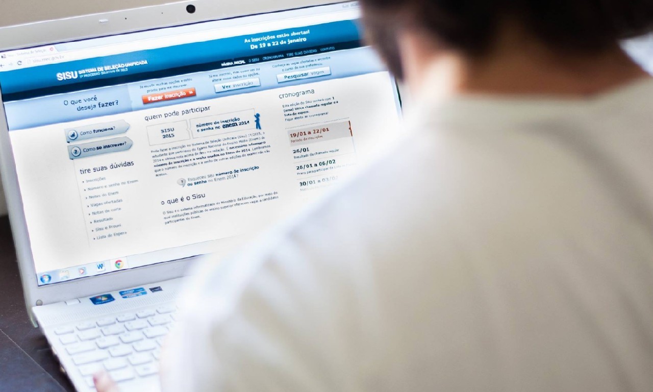 Atenção ao prazo. O período de matrícula será entre os dias 19 e 23 de abril, pela internet | Foto: reprodução