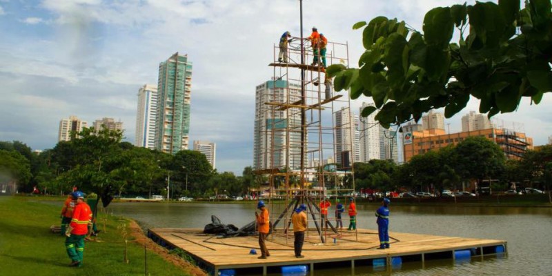 A decoração de Natal em Goiânia neste ano contará com mais de 6.000 m de cordões de lâmpadas e 7.000 conjuntos de LED