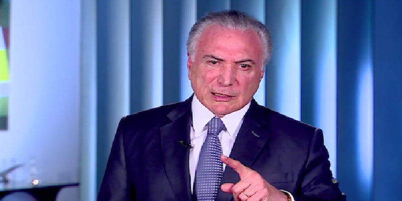 Temer rebate críticas de Alckmin (Foto: Reprodução) Temer usa Twitter para rebater críticas de Alckmin ao governo