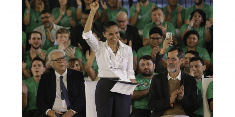 Marina Silva foi aprovada pela Rede Sustentabilidade e terá Eduardo Jorge do PV como vice. Ele  foi candidato ao Planalto em 2014