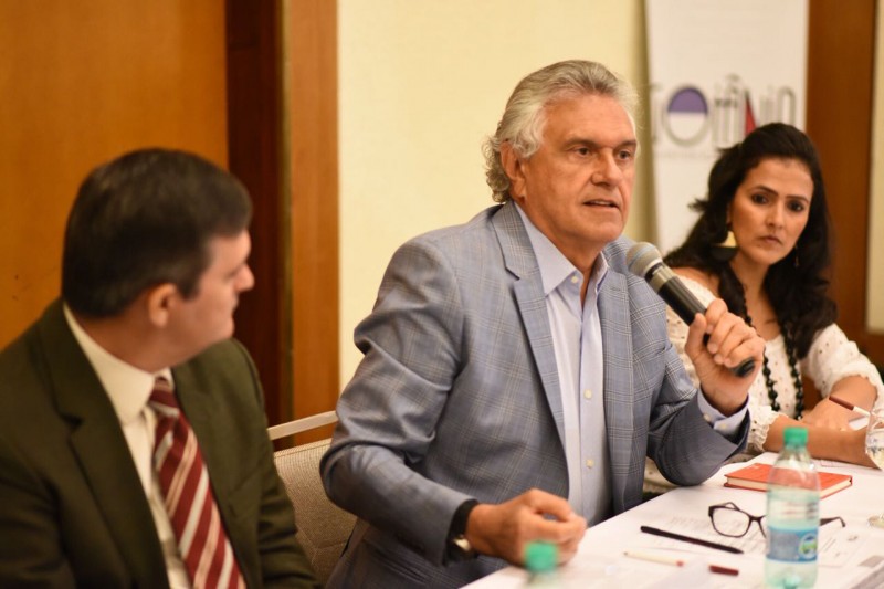 Foto: Candidato ao governo, Caiado (DEM) deixou claro que o turismo depende também de ações governamentais, especialmente em relação à segurança e infraestrutura (Foto: Reprodução)